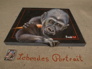 3D Strassenmalerei in Blumberg