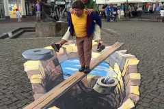 3D streetart Wilhelm Busch Tage Stadthagen01