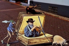 3D streetart Wilhelm Busch Tage Stadthagen02