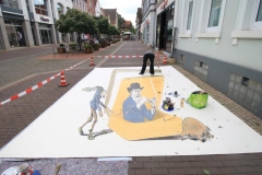 3D streetart Wilhelm Busch Tage Stadthagen12